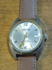 Vintage 1960-70's Kronotron Electra watch, running just serviced new LthrBand M