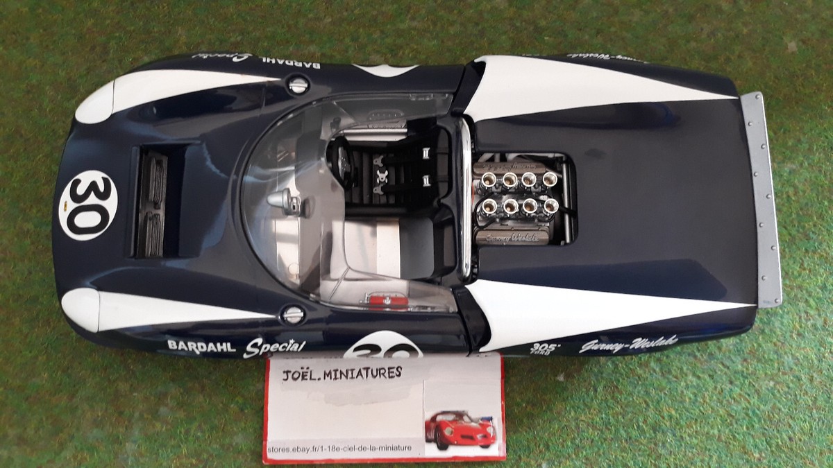 LOLA T70 SPYDER BARDAHL SPECIAL CAN-AM 1966 #30 DAN GURNEY