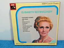 ELISABETH SCHWARZKOPF - FAVOURITE SCENES AND ARIAS 2 x CASSETTES - EMI - VGC