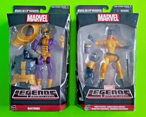 Batroc Thanos BAF Action Figure Lot 
