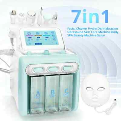 7in1 Hydra Skin Cleaning Hydrodermabrasion Hydro Oxygen Peel Skin Lift Machine
