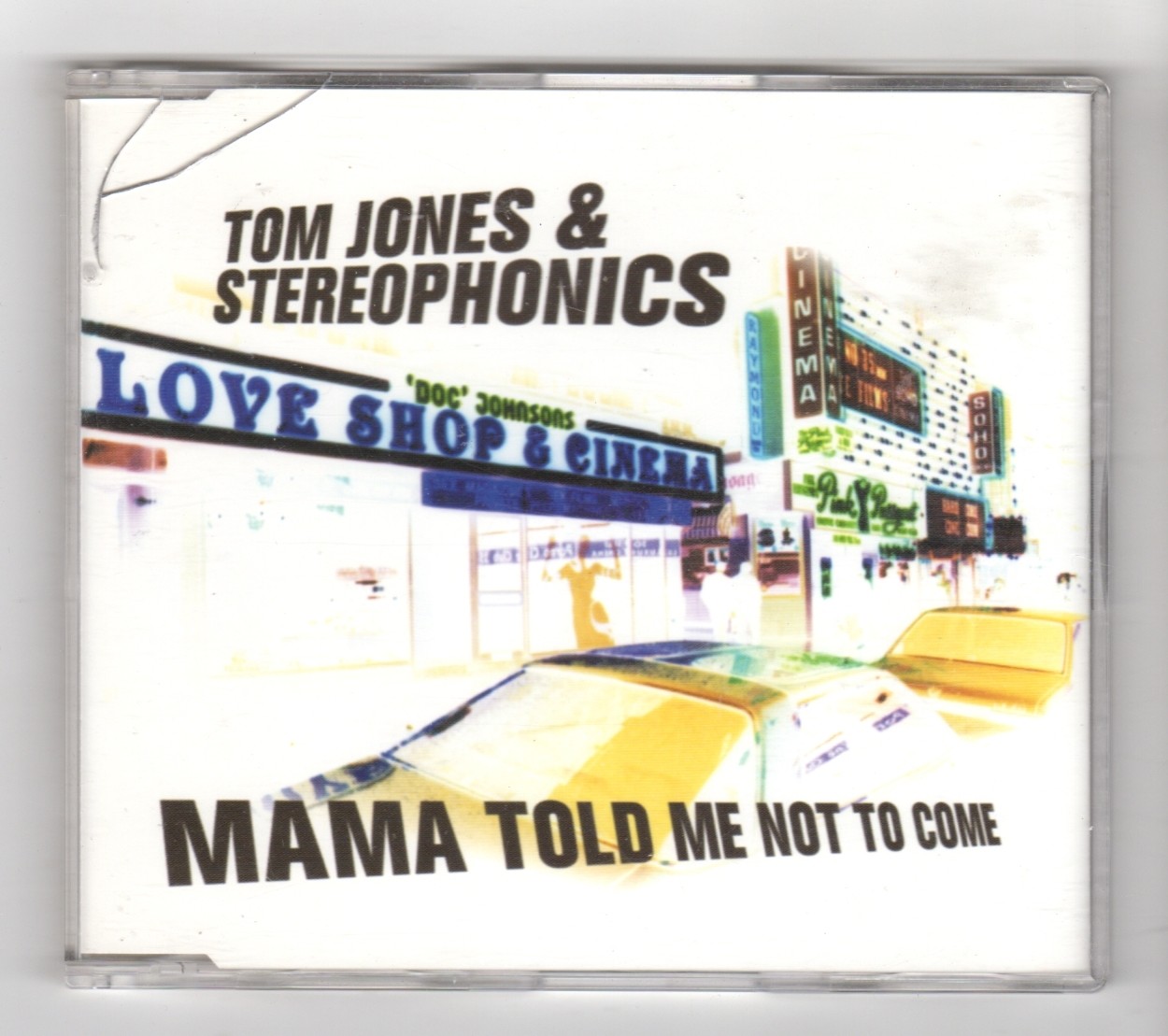 (IE231) Tom Jones & Stereophonics, Mama Told Me Not To Come - 2000 CD