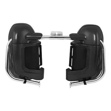 Lower Vented Fairing & Engine Guard Crash Bar Fit For Harley Touring 1997-2008