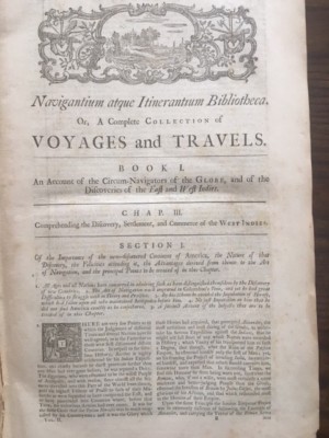 Voyages of Christopher Columbus, 1764, Original, Discovery of America