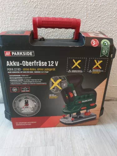 Parkside Akku Oberfräse 12 V