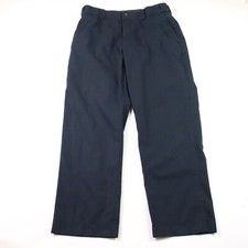 5.11 Tactical Taclite PDU A Class Pants Men 38X32 Blue Cargo Ripstop Style 74370