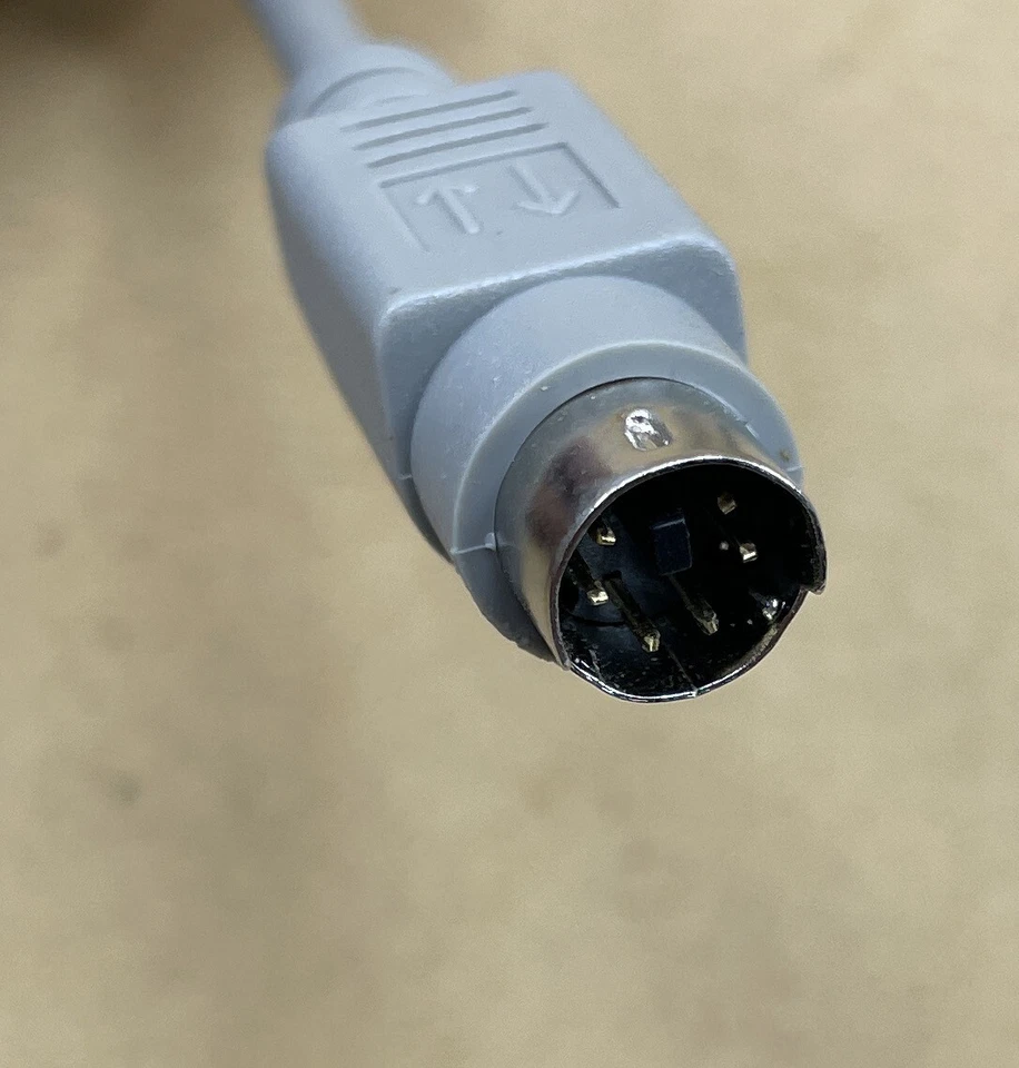 DataPower 10 Ft Mini Din 6-pin Male to male PS2 PS/2 Cable Keyboard and Mouse - Image 2 of 4