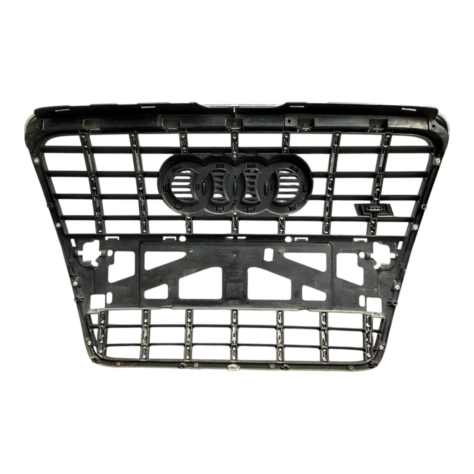 Genuine Audi S6 2005-2011 Front Grille Chrome Black 4F0-853-651-AJ  See VIDEO