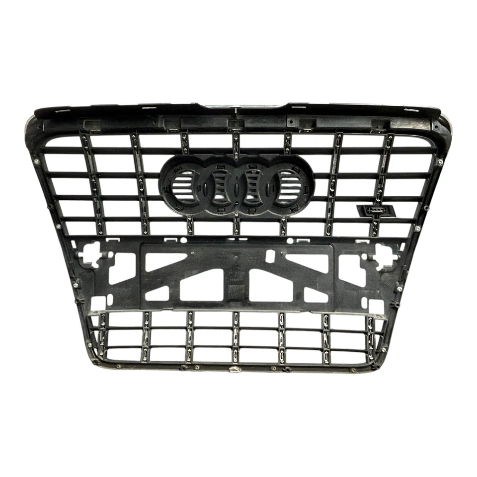 Genuíno Audi S6 2005-2011 Grelha Frontal Cromada Preta 4F0-853-651-AJ Ver VÍDEO - Imagem 2 de 4