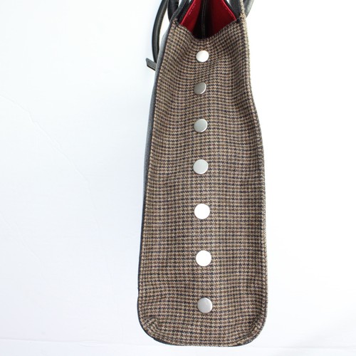 Hammit Benjamin Edison Houndstooth Tote Bag RT $575 - Picture 7 of 12