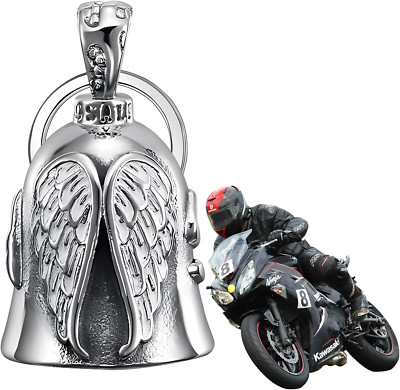 Lucky Charm Biker Motorcycle Keyring Guardian Bell Motorcycle Bell Motorcycle Be