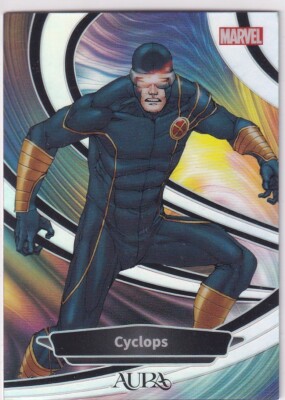 Kakawow Marvel Aura 2025 AM-I-14 Cyclops Silver Holo