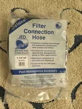 JED Pool Tools 1 1/4" x 6' Filter Hose 60-305-06 Swim Supplie Hoses NEW