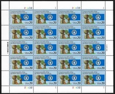 US 2804  Mariana Islands.  Pane of 20 - 29c Stamps.  2021 SCV $15.50