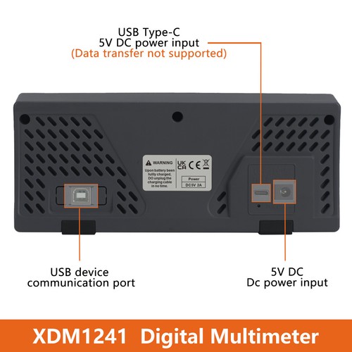 OWON 4 1/2 Digits XDM1241 Bench-type Digital Multimeter True RMS 55000 Counts - Picture 9 of 13