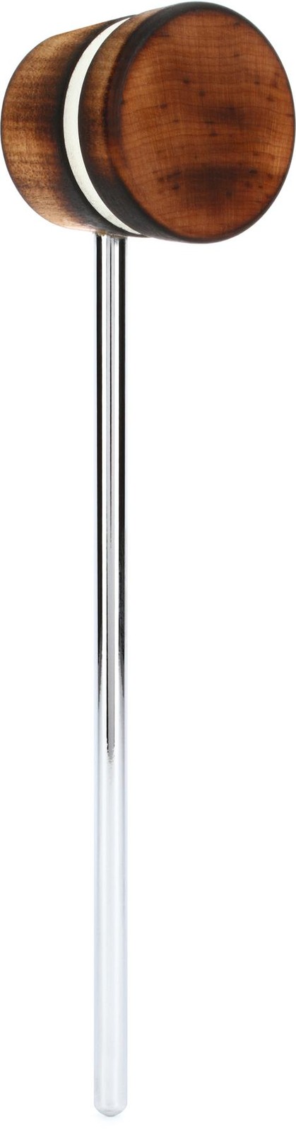 Легкая деревянная колотушка для бас-барабана Low Boy - Выжженная с белыми полосками 5890₽