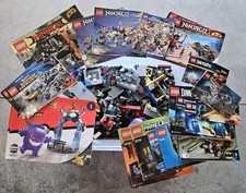 Lego Lot 10 Pounds lbs W/15 Sets Instructions Some Pieces From Sets Included 