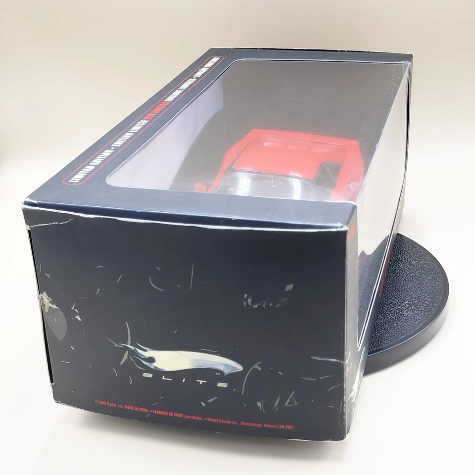 Hot Wheels Elite 1/18 Ferrari 288 GTO 1984 red J8248 - Image 4 of 4