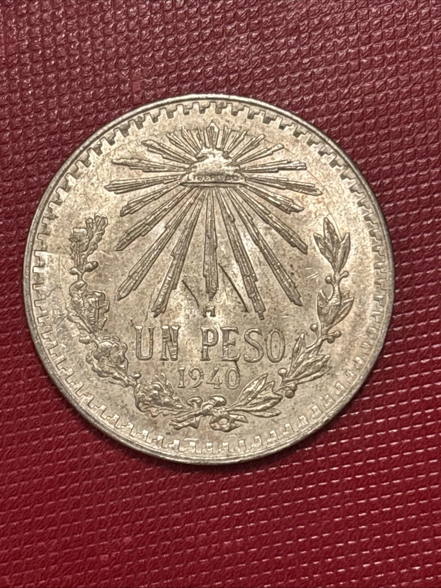 1 Peso 1940 Year Silver Mexican Coins (1905-Now) for sale | eBay
