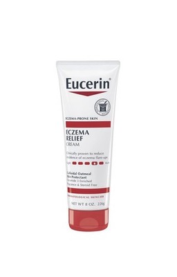 Eucerin Eczema Relief Body Cream 8Oz 24 Hour Hydration Fragrance Free Sealed0101