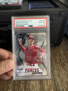 2018 Topps Stadium Club Shohei Ohtani Special Forces PSA 10 Gem Mint #SF-SO RC