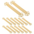  25 PCS Christmas Party Napkins Rings Serviette Buckles Decor Favor for Paper