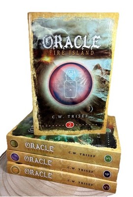 ORACLE Books 2-5 Signed Fire Island River of Ore Solar Wind Mutant C W Trisef