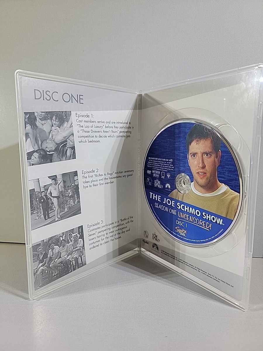 The Joe Schmo Show: Season One Uncensored! (DVD, 2003) | eBay