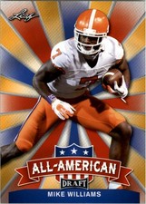 2017 Leaf Draft All American Gold #AA15 Mike Williams - FB