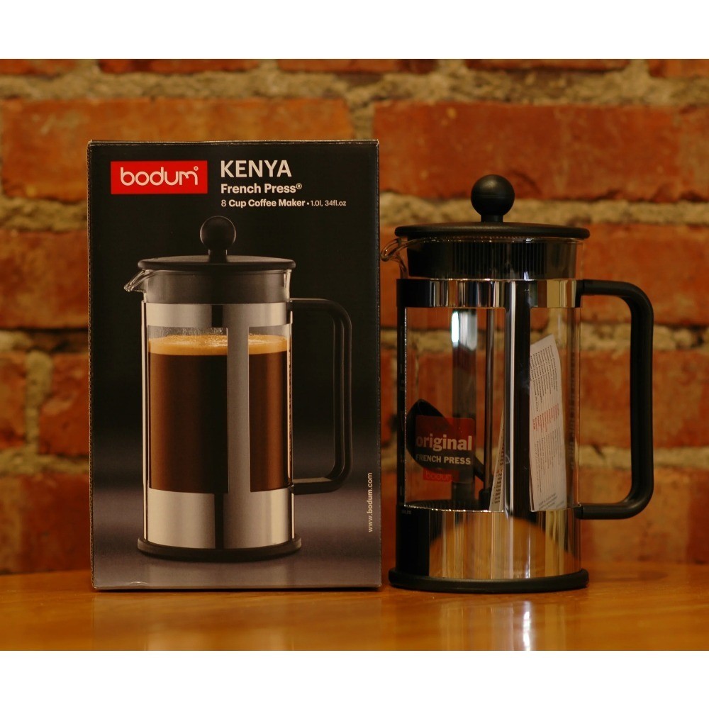Kenya French Press Coffee Maker 34 Ounce Stainless Steel New Commercial Use