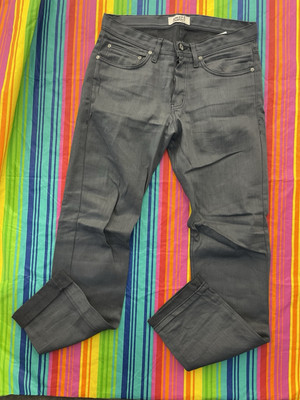 Naked Famous Weird Guy Dry Stone Jeans Mens 32 X 35 H47