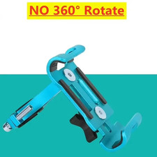 Metal Motorcycle Bike Phone Holder Aluminum Alloy Anti-Slip Bracket GPS Clip Bi