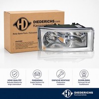 Hauptscheinwerfer Rechts Diederichs 3492182 Passend FÜR Iveco Frontscheinwerfer