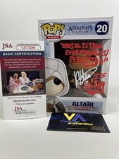 Philip Shahbaz Signed Altair Assassin’s Creed WS Funko Pop w/ QUOTE + JSA COA Philip Shahbaz Signed Altair Assassin’s Creed WS Funko Pop w/ QUOTE + JSA COA