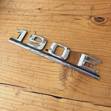 Mercedes 190E Emblem Schriftzug Chrom W201 190er 2018172015 Typenzeichen Badge Mercedes 190E Emblem Schriftzug Chrom W201 190er 2018172015 Typenzeichen Badge