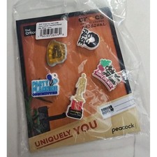 Crocs Jibbitz Charms The Office 5 Pack Dwight Jello Beets Dundie Dunder Mifflin