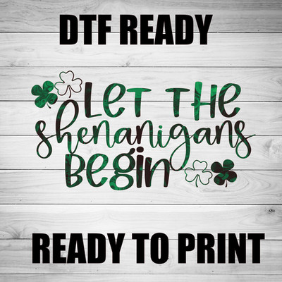 DTF Heat Transfer   Ready to Press, Full Color Design