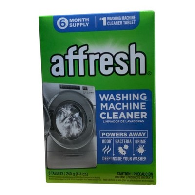 Affresh Washing Machine Cleaner, For Whirlpool, Maytag & Amana, - 6 Tablets
