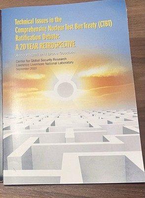 Technical Issues In The Comprehensive Nuclear Test 