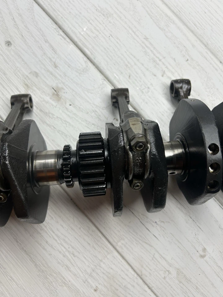 Kawasaki KZ750 LTD 1980 cigüeñal cigüeñal varillas motor volante OEM  Foto 4 de 4