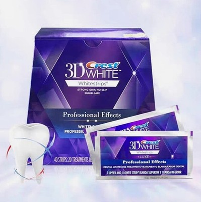 5/10/20 Pcs 3D Weiß Zähne Whitestrips Luxe Professionelle Bleaching-Streifen Neu