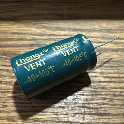 Chongx Vent 4700uF 63V Radial Electrolytic Capacitor