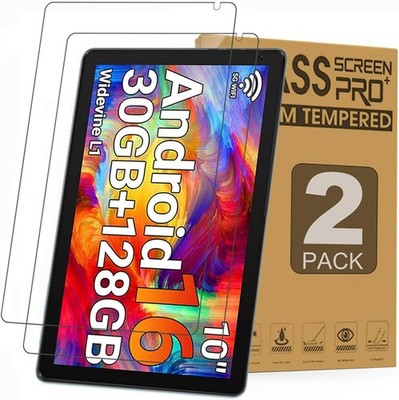 Tempered Glass Film Guard for Urao X109 Tablet 10.1'' - 2 Pack Screen Protector