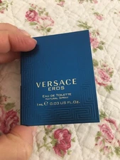 Versace Eros eau de toilette Sample Spray - Brand New!