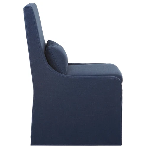 Uttermost Coley Denim Armless Chair - Picture 4 of 6
