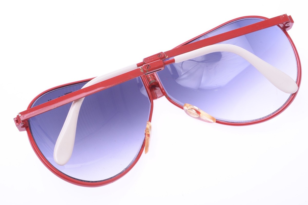 ✓ MARLBORO FERRARI RED PROMOTIONAL *SCARCE* SUN GLASSES FOLDABLE