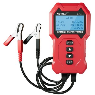 Car Battery Tester 12V 24V Load Tester Start Capacity Charging Cranking Analyzer