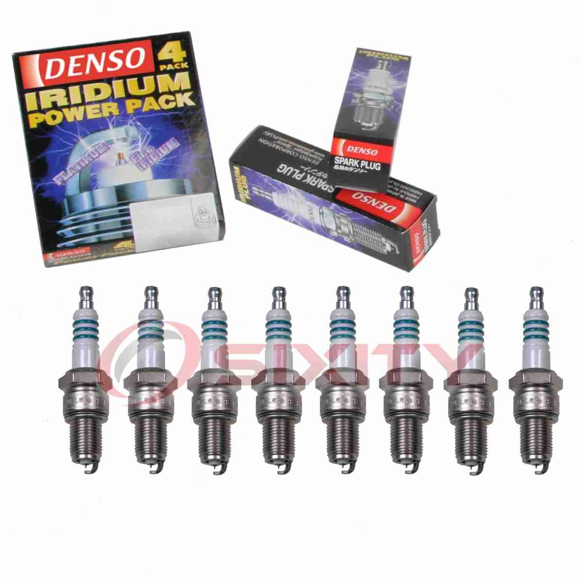 8 pc Denso Iridium Power Spark Plugs for 1956-1964 Plymouth Savoy 4.5L V8 hd