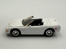 Johnny Lightning 1998 Chevy Corvette Convertible, White, 1:64, Excellent