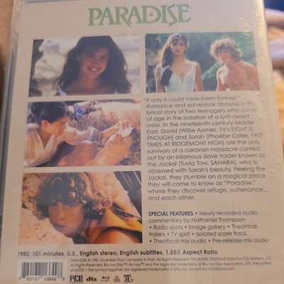 Paradise: NEW 1982 BLU-RAY Phoebe Cates. Willie Aames 101 MINUTES UNCUT 1:85:1
